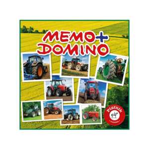 Traktorok Memo - Domino társasjáték - Piatnik 85109528 Memória játékok