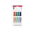 ICO Whiteboard-Marker, 4er Set, rot, grün, blau, schwarz