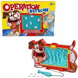Hasbro Operation Pet Scan társasjáték doboz és játékelem - Hasbro