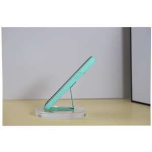 Cellect Samsung Galaxy S23+ türkiz színű állványos tok, telefontok állvánnyal, telefontok gyűrűtartóval, telefontok mágneses állvánnyal - Cellect