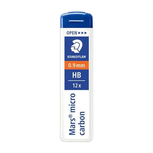 STAEDTLER Mars Micro Carbon 250 HB 0,9 mm ceruzabetét, 12 db-os csomag - Ceruzabetét