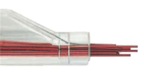 STAEDTLER Grafitbél, 0,5 mm, STAEDTLER "Mars Micro 254", piros