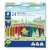 STAEDTLER Noris Colour 187 colored pencils, 24 assorted colors, triangular, made from recycled wood
