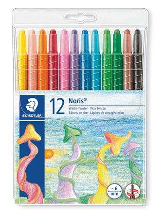 STAEDTLER Zsírkréta, csavarós, STAEDTLER "Noris 221", 1...