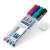 Staedtler Lumocolor non-permanent marker set, 4 colors, 0.6mm, fine tip, for overhead projector