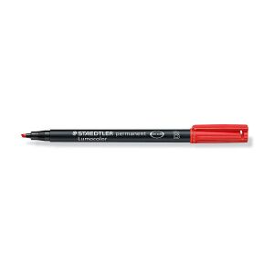 STAEDTLER Alkoholos marker, OHP, 1-2,5 mm, STAEDTLER "Lumocolor® 314 B", piros