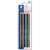 STAEDTLER Noris Pastellfarbstifte, 6er Pack, HB, sechseckig, sortierte Farben