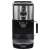 Bestron AES800STE espresso maker, black and silver, front view
