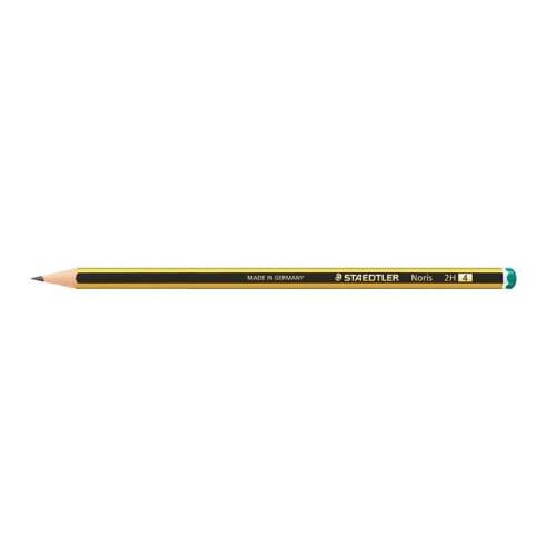 STAEDTLER Noris 120 2H graphite pencil, hexagonal, made in Germany