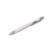 TROIKA Construction multifunction pen with ruler, level, screwdriver, and stylus, silver