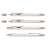 TROIKA Construction multifunction pen with ruler, level, screwdriver, and stylus, silver