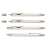 TROIKA Construction multifunction pen with ruler, level, screwdriver, and stylus, silver