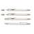 TROIKA Construction multifunction pen with ruler, level, screwdriver, and stylus, silver