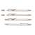 TROIKA Construction multifunction pen with ruler, level, screwdriver, and stylus, silver