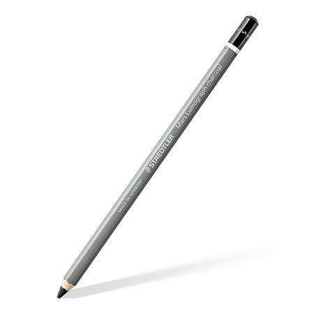 STAEDTLER Uhľová ceruzka, S, šesťhranná, STAEDTLER &rdquo;Mars Lumograph&rdquo;