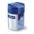 STAEDTLER 512 pencil sharpener, blue, two holes, with shavings container