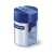 STAEDTLER 512 pencil sharpener, blue, two holes, with shavings container