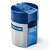 STAEDTLER 512 pencil sharpener, blue, two holes, with shavings container