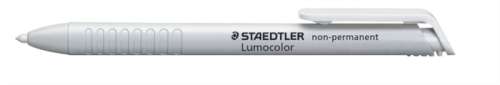 STAEDTLER Lumocolor 768 biely nepermanentný fixka