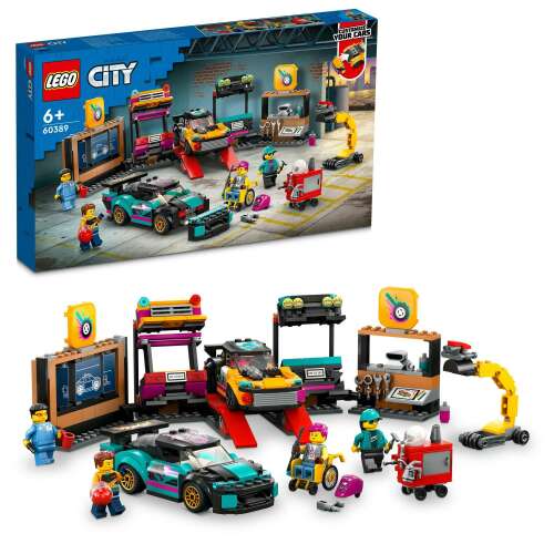 LEGO® City Great Vehicles Atelier de reparații auto personalizate 60389