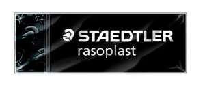 STAEDTLER Radiergummi, STAEDTLER "Rasoplast B20", schwarz 31553777 Radiergummis