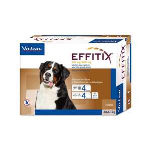 EFFITIX spot-on 40kg-60kg közötti óriás testű kutyáknak 58221662 Bolha- és kullancsriasztó
