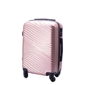 Dollcini, Walizka podróżna World Travel 22", 55 x 20x35cm, (357702-163C), różowe złoto