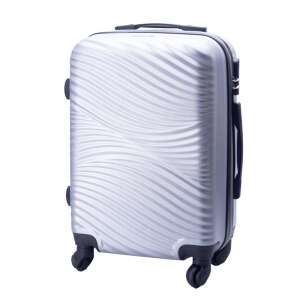 Dollcini, Walizka podróżna World Travel 22", 55x 20x35cm, (357702-164C), srebrna