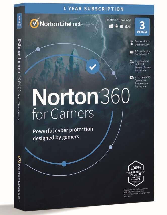 Norton 360 for Gamers 50GB HUN 1 Felhasználó 3 gép 1 éves dobozos...