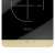 Tesla IC401B Induction Cooktop, Black, 1 Zone, Touch Control, Close-up of Control Panel