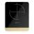 Tesla IC401B Induction Cooktop, Black, 1 Zone, Touch Control, Front View
