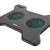 Trust Xstream Breeze laptop cooling pad, black, 2 fans