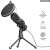 TRUST GXT 232 Mantis USB Streaming Microphone with Tripod Stand and Pop Filter, features: adjustable angle, tripod included, 1.5 meter cable