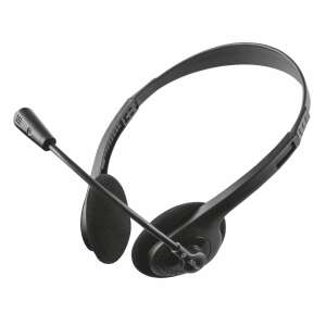 TRUST Primo Chat Headset with microphone, black - Peripheral