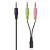 Razdjelni kabel 3.5mm jack za slušalice i mikrofon