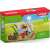 Schleich Farm World Feed and Care Set for Farm Animals, 11 pieces, includes wheelbarrow, bucket, hay, grain, milk can, pitchfork, broom, vegetables, and more