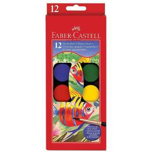 Faber-Castell 30mm 12 színű vízfesték készlet 58272840 