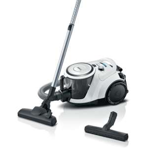 Bosch BGS41K332 bagless vacuum cleaner, white and black, with accessories - Bosch Vacuum Cleaner