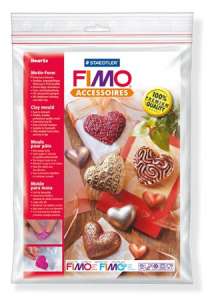 FIMO Mould, FIMO, srdcia 31555179 Hračky na odlievanie sadry
