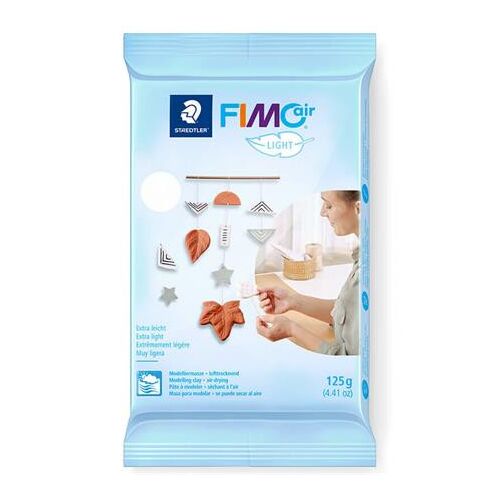 FIMO Air Light fehér, levegőn száradó gyurma, 125g-os csomag
