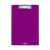 FLEXOFFICE Clipboard, A4, plastic, FLEXOFFICE "FO-CB011", purple 31555340