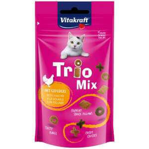 Vitakraft Trio Mix smakołyki dla kotów z drobiu, 60g opakowanie - Trzymanie kotów