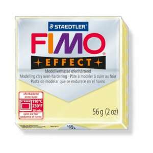 Staedtler FIMO Effect oven-bake modelling clay, pastel vanilla, 56g - Fimo