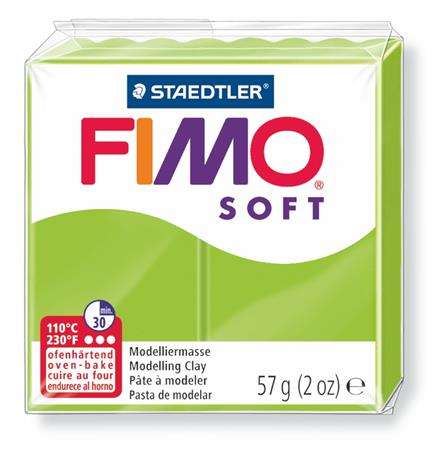 FIMO Soft Моделираща глина Ябълково зелена, 57g