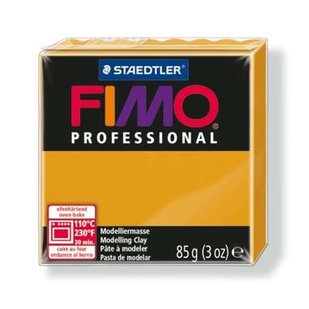 Argilă FIMO, 85 g, combustibil, FIMO Professional, ocru