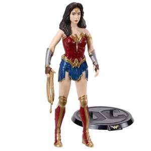 Wonder Woman Amazonian Princess articulated collectible figure, 18 cm, red, with stand 58282470 - Fan Gaming Product