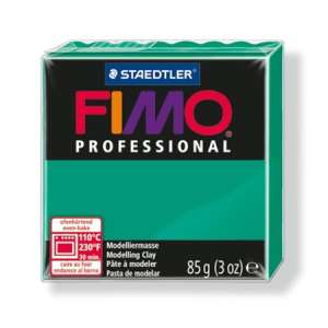 FIMO Gyurma, 85 g, égethető, FIMO "Professional", intenzív zöld 31555509 Gyurma