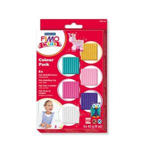 FIMO Kids Colour Pack - 6 Colors Oven-Bake Modeling Clay Set - Fimo