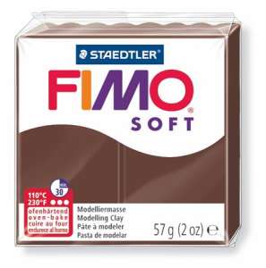 FIMO Gyurma, 57 g, égethető, FIMO "Soft", csokoládé 31555626 Gyurma
