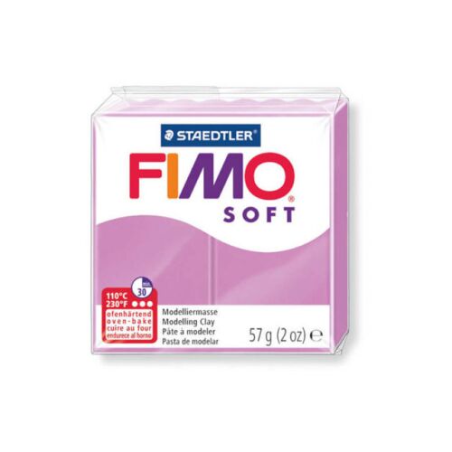 FIMO Soft Levanduľa Polymérová hmota, 57g, Hmotnosť vytvrdzovaná v rúre